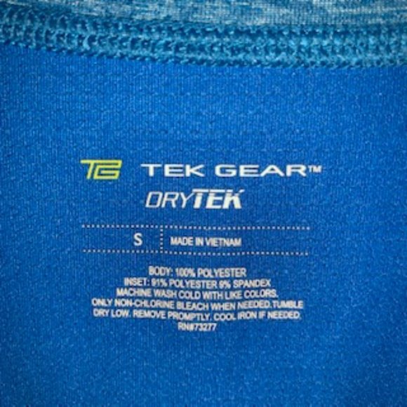 Blue tek gear workout tank - Picture 3 of 6